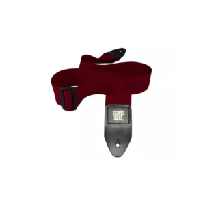 Ernie Ball Polypro Guitar Strap 2″ Burgundy