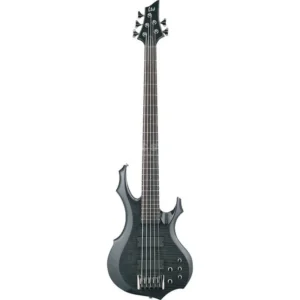 ESP LTD F-415FM Bass Guitar, See T hru Black
