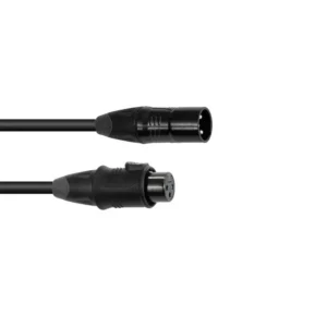 Eurolite DMX Kabel EC-1 IP65 3pol 5m sw