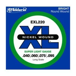 Daddario exl220 long scale 40-95