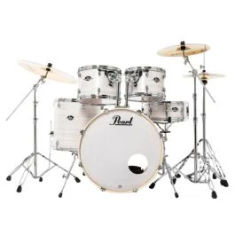 Batteria Pearl Export Fusion 22″ 5pz Hardware e Piatti slipstream white 2025 Edition