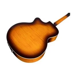 Guild f-250ce deluxe maple atb antique burst