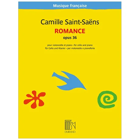 Saint-Saëns, C.: Romance opus 36