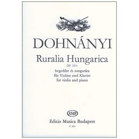 Dohnányi, E.: Ruralia Hungarica Op. 32/c