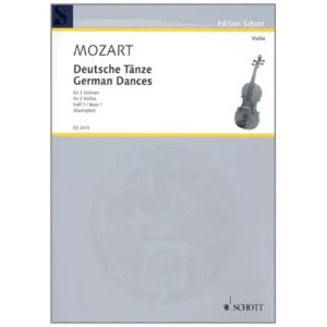 Mozart, W. A.: Deutsche Tänze Band 1