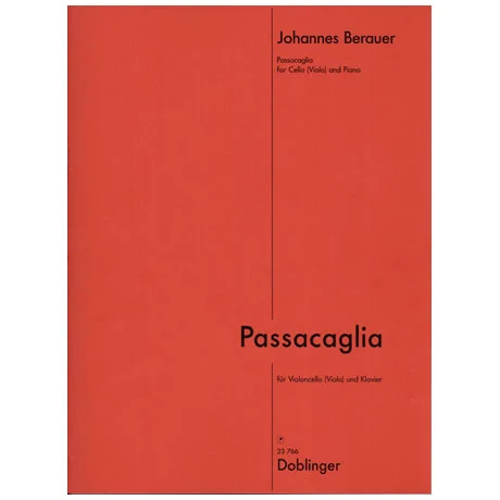 Berauer, J.: Passacaglia