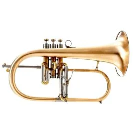 Adams F2 Custom 0,50 goldbrass satin Flicorno Soprano custod