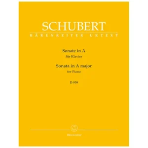 Schubert, F.: Sonate A-Dur D 959