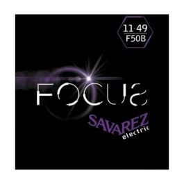 Savarez f50b corde focus per chitarra elettrica 11-49, set/6