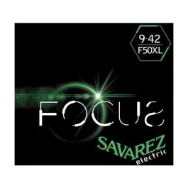Savarez f50xl corde focus per chitarra elettrica 9-42, set/6