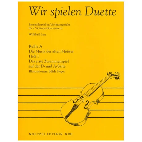 Lutz, W.: Wir spielen Duette Reihe A Band 1