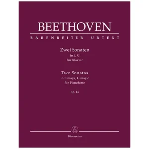 Beethoven, L. v.: Zwei Sonaten Op. 14 E-Dur, G-Dur