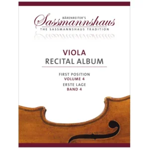 Sassmannshaus: Viola Recital Album Band 4