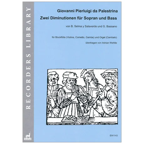 Palestrina da, G. P.: 2 Diminutionen für Sopran und Bass