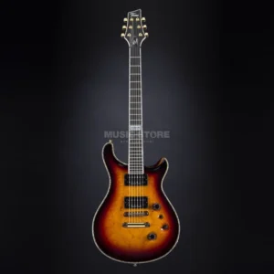 Fame Forum Custom Burl Eye Maple Tobacco Sunburst