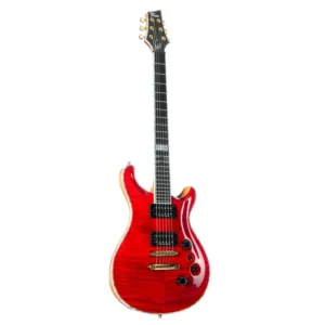 Fame Forum Custom Flamed Maple Top Transparent Red #FC2006052