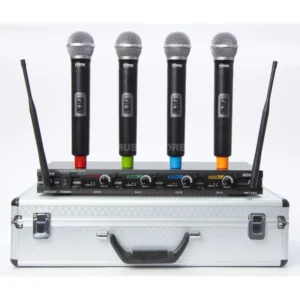 Fame MSW-4/1 MKII Quad Vocal System 1x Empfõnger, 4x Handsender