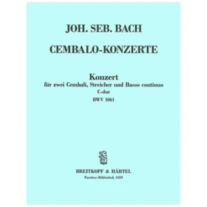 Bach, J. S.: Cembalokonzert c-Moll BWV 1062