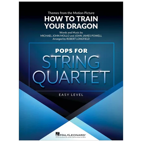 Pops for String Quartet – How to train your dragon