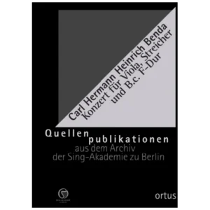Benda, C. H. H.: Violakonzert F-Dur
