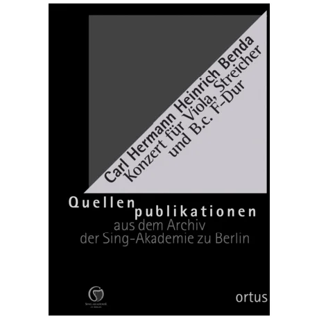 Benda, C. H. H.: Violakonzert F-Dur