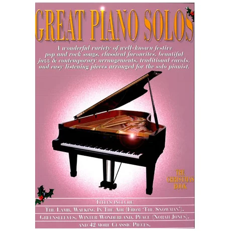 Great Piano Solos: The Christmas Book
