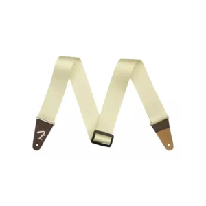 Fender 2″ American Professional Seatbelt Strap Olympic White Tracolla Chitarra