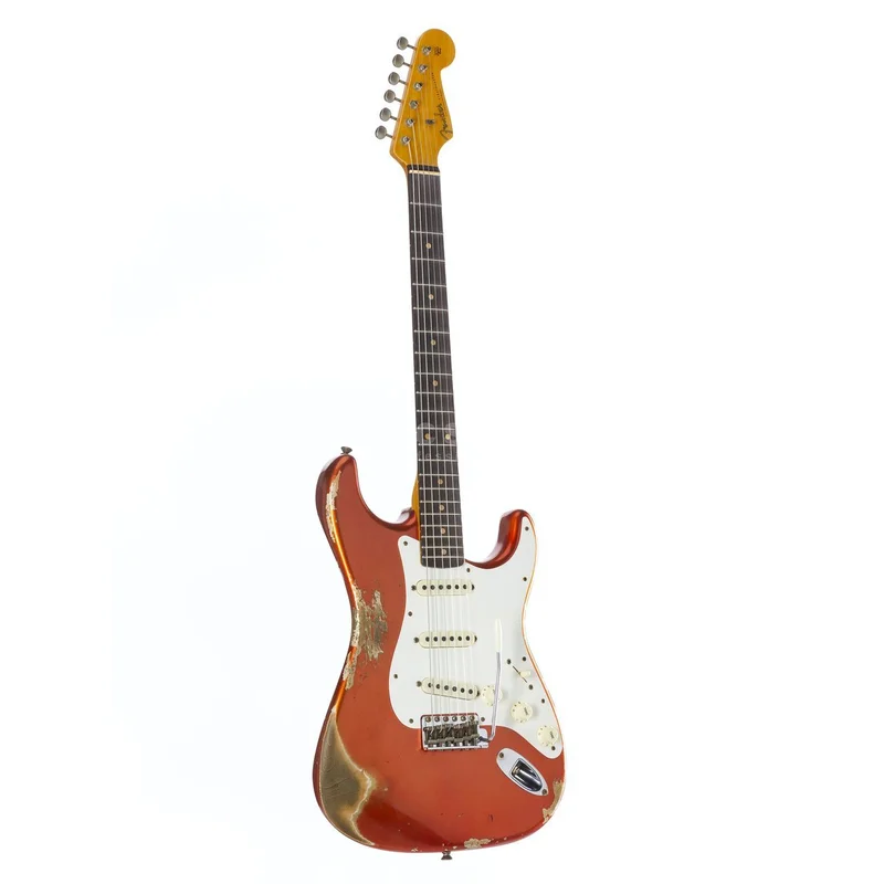 Fender ’59 Stratocaster Heavy Relic Super Faded Aged Candy Apple Red #CZ555905
