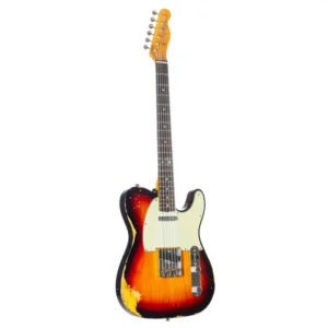 Fender ’63 Heavy Relic Compound Radius Telecaster Aged 3-Tone Sunburst #R97815