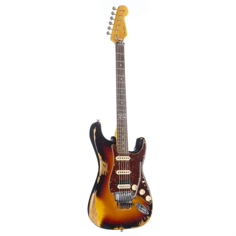 Fender ’63 Heavy Relic Stratocaster HSS RW 3-Color Sunburst #R91295
