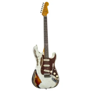 Fender ’63 Stratocaster Super Heavy Relic Super Faded Aged OLW o. C3TS #CZ577468