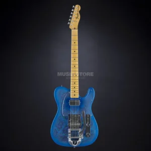 Fender Bigsby Tele MN Blue Paisley Closet Cassic Master Built