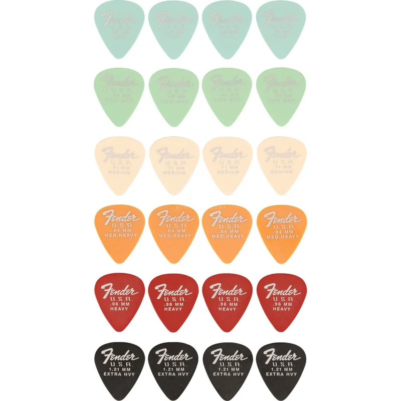 Fender Dura-Tone 351 Picks MIX