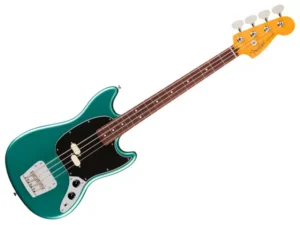 FENDER American Professional Classic Mustang Bass RW Faded Sherwood Green Metall