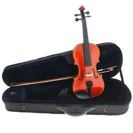 Yibo D violino 3/4 legno massello custodia arco preparato