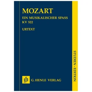 Mozart, W. A.: Ein musikalischer Spaß KV 522 »Dorfmusikanten-Sextett« – Partitur