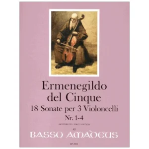 Del Cinque, E.: 18 Sonate – Band I ( Sonaten 1-4 )