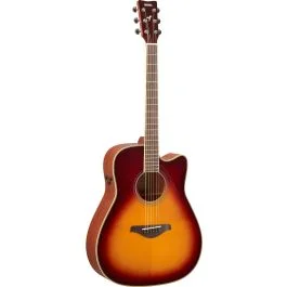 Chitarra Acustica Elettrificata Yamaha Transacoustic FGC-TA cutaway brown sunburst