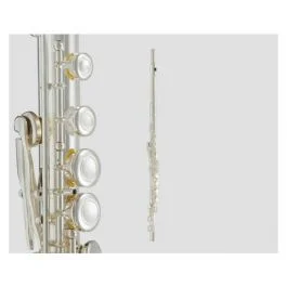 Musia Instruments fl10 flauto traverso da studio argentato