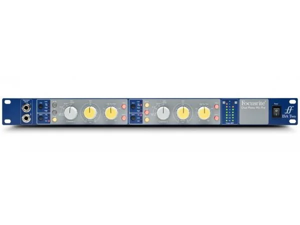 FOCUSRITE ISA TWO DOPPIO PREAMPLIFICATORE MICROFONICO MONO