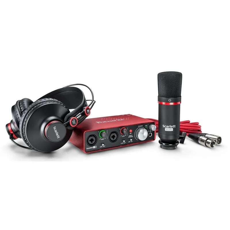 Focusrite Scarlett 2i2 Studio II 2nd Gen