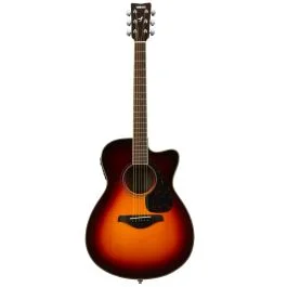 Chitarra Acustica Elettrificata Yamaha FSX820C cutaway brown sunburst