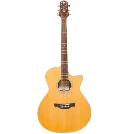Chitarra Acustica Elettrificata Crafter GAE-6 N cutaway natural