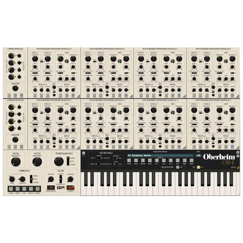 VST codice di licenza GForce Oberheim OB-E – acquistare online