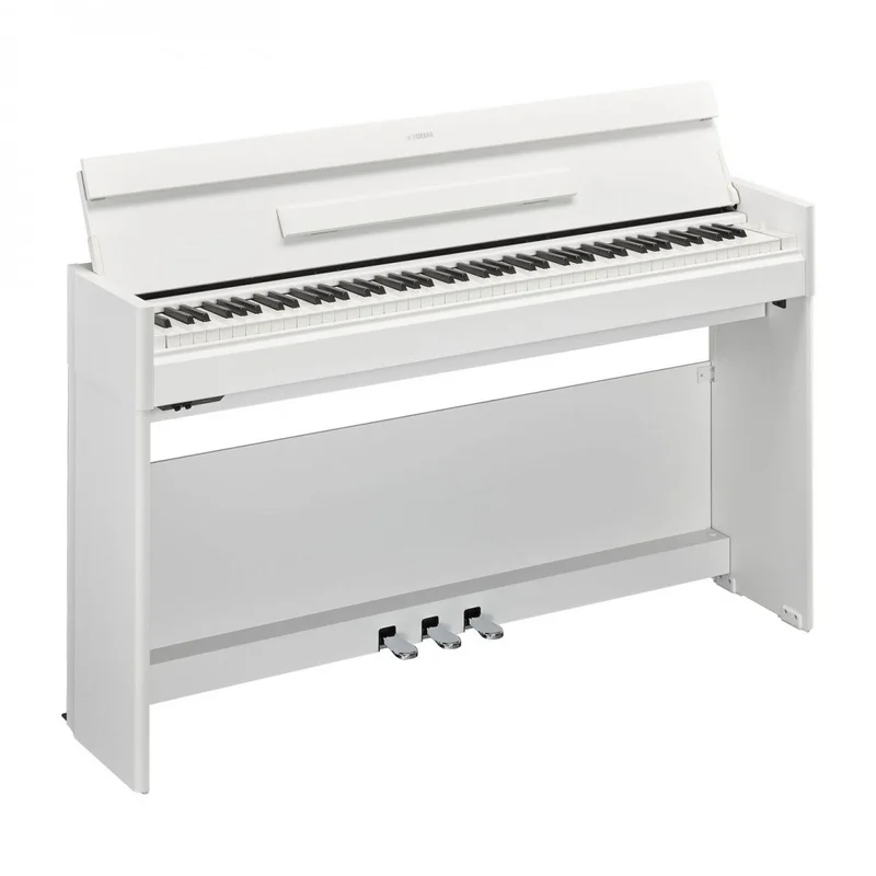 YAMAHA YDP-S55 ARIUS YDPS55 WH PIANO PIANOFORTE DIGITALE CON MOBILE 88 TASTI PESATI BIANCO YDP-S55WH