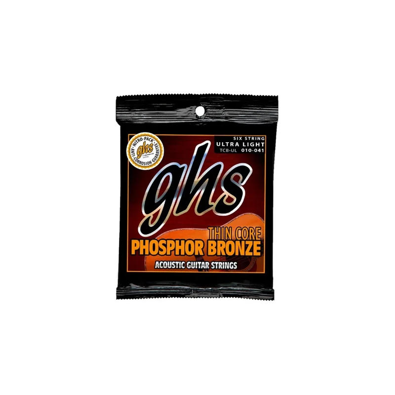 GHS Thin Core Phosphor Bronze Acustica 6 St 010-041