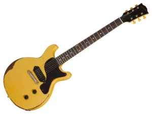 GIBSON 1960 Les Paul Junior Double Cut Reissue Ultra Heavy Aged​ TV Yellow