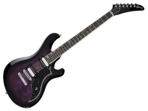 GIBSON Victory Figured Top Dark Purple Burst