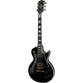 Chitarra Elettrica Gibson Les Paul Custom with Ebony Fingerboard gloss ebony con custodia