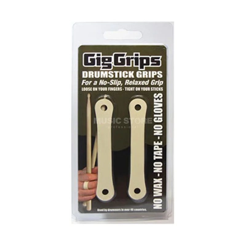 Gig Grips Drumstick Grips, White, Don´t lose your sticks